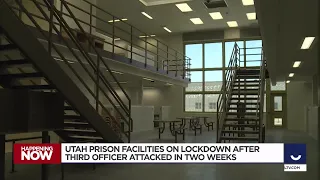 Utah State prisons on lockdown after three assaults against officers