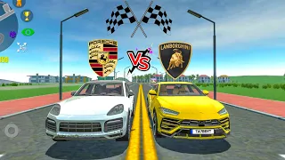 Car Simulator 2 | Lamborghini VS Porsche | Urus VS Cayenne | Race & Top Speed | Android Gameplay