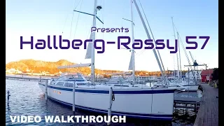 Hallberg-Rassy 57 (2018) - Tour aboard the latest model from Hallberg-Rassy