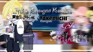 °•×[TOKYO REVENGERS/Toman×React to Takemichi is Satoru Gojo]^•^Read description!)(Angst)Au°Ships??