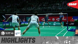 Ong/Teo wow the Kuala Lumpur crowd as they take on Lee/Wang