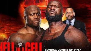 FULL MATCH - Bobby lashley vs Omos & MVP | Hell in a Cell May 29, 2022