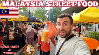 MALAYSIAN HALAL STREET FOOD TOUR IN KUALA LUMPUR | SO MUCH VARIETY!