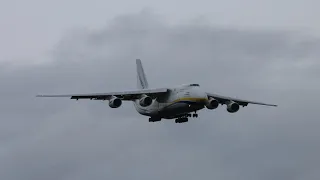 Antonov An-124 Buttery Smooth Landing At PAE from PBI