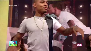 Tyra Banks & Bow Wow Unexpectedly Kiss LIVE 106 & Park6