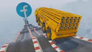 MEGA RAMPA 448.000% IMPOSIBLE! FINAL SUPER MEGA ÉPICO! - GTA V ONLINE