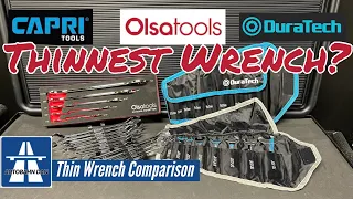 Thinnest Wrench? Let’s Compare Capri, OlsaTools and DuraTech