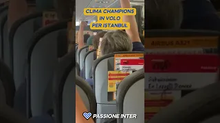 Coro dei tifosi dell'Inter in volo per la finale di Champions League #Shorts