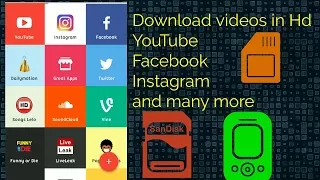 how to download videos from any website in Hd in android 2017