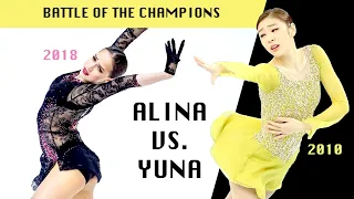 Alina Zagitova vs Yuna Kim Battle of The Champion's Short Program