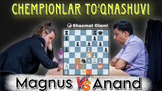 Magnus Carlsen vs Vishy Anand | Ikki chempionlar uchrashuvi, Grand chess tour Crotia 2023 |