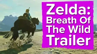 The Legend of Zelda  Breath of the Wild Trailer - Nintendo E3 2016 (Wii U Gameplay)