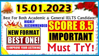 IELTS LISTENING PRACTICE TEST 2022 WITH ANSWERS | 15.01.2023