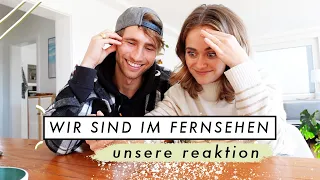 Wir waren im Fernsehen - unsere Live Reaktion | MANDA Vlog