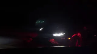 Lamborghini Huracan vs Audi TTRS from a dig