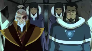 Tonraq, Zuko, Eska and Desna in the elevator [Scene HD]