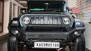 PROMAN BUMPER INSTALLATION WITH WINCH SETUP