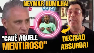 TRETA! TITE P*TO COM PERGUNTA METEU O LOCO NOS JORNALISTAS! CASAGRANDE DETONA DECISÃO POR NEYMAR E+