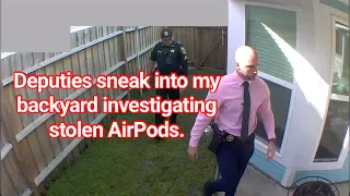 Eight cops surrounded our home and snuck in our backyard over stolen AirPods (8-19-2022)