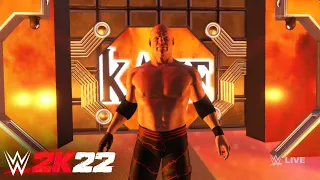 WWE 2K22 - Kane '08 & Masked Kane Entrance!