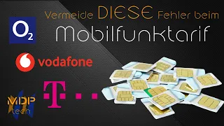 Neuer Mobilfunkvertrag? - Vermeide DIESE Fehler bei deinem nächsten Handyvertrag!