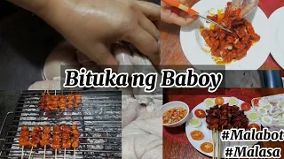 Paano maglinis at mag ihaw ng isaw(BITUKA)ng BABOY