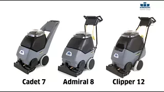 Windsor Karcher Group Small Extractor Series (Cadet 7, Admiral 8, Clipper 12)