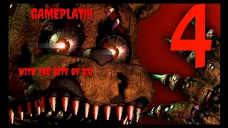 Five Nights at Freddy's 4 | Night 5 Gameplay With, Map, Fast Nights, And Danger Indicator.