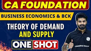 Theory of Demand and Supply in 1 Shot - Everything Covered | Economics & BCK 🔥