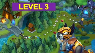 Begin level 3 Castle Event with Odin Dragon | Got Holly Dragon | DML