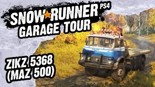 Snow Runner Garage Tour - ZiKZ 5368 (MAZ 500)