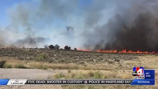 Utah wildfire update