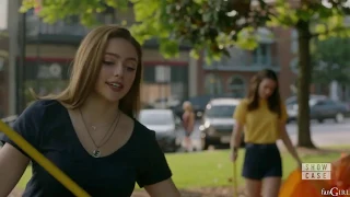 Legacies 1x03 Josie Tells Hope She Pokes, Hope Pokes Her Foot