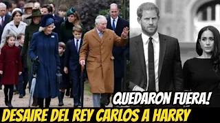 INESPERADO! REY CARLOS En DISCURSO de NAVIDAD DESAIRÓ a HARRY y MEGHAN, ELOGIANDO a KATE y WILLIAM!