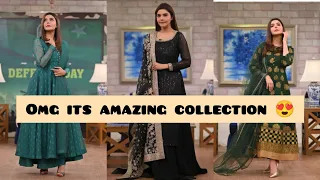 Nida Yasir beautiful dresses collection  /good morning Pakistan host #nidayasir