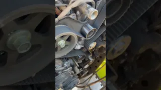 Quick timing belt and water pump on the cuzzos 4 runner earlier this week.
