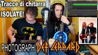 Tracce chitarra isolate - Def Leppard - Photograph - Ascolto - Analisi - Steve Clark - Phil Collen