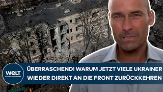 PUTINS KRIEG: Überraschend! Warum jetzt viele Ukrainer wieder direkt an die Front zurückkehren