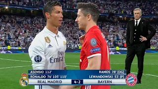 The Day Cristiano Ronaldo Showed Lewandowski & Ancelotti Who Is The Boss