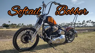 Custom Harley Softail Bobber Build
