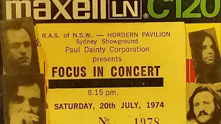 Focus - Sylvia (Live in Australia 20th July 1974)