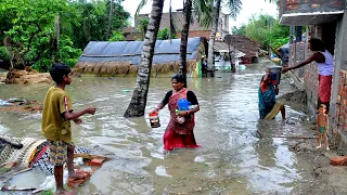 How Do Poor Laborers Live Their Lives In UP India [] How Do Poor People Live In Water [ #RuralLife