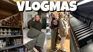 VLOGMAS DAY 14: Christmas shopping for my secret santa, makeup shopping + a haul from me & Brittney