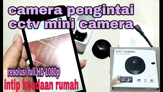 Cara setting mini camera cctv / camera pengintai HD WifiCamPRO