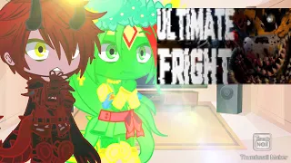 Monsterverse Kaijus react to [SFM FNaF] Ultimate Fright - Dheusta