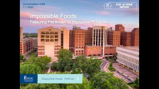 Impossible Foods Video | Conversation Cafe Series