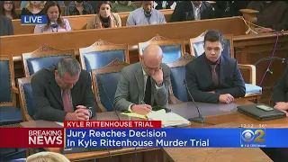 Kyle Rittenhouse Breaks Down As Not Guilty Verdict Announced