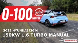 2022 Hyundai i20 N 0-100km/h & engine sound