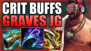 RIOT BUFFED CRIT GRAVES JUNGLE AGAIN & NOW IT IS ACTUALLY OP! - Gameplay Guide League of Legends