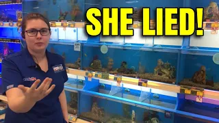 GIRL TRIES COVERING UP PETSMART ANIMAL ABUSE!
